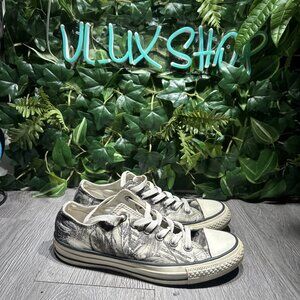 Converse Chuck Taylor All Star Women’s Satin Floral OX 559864C Low Shoes Size 8